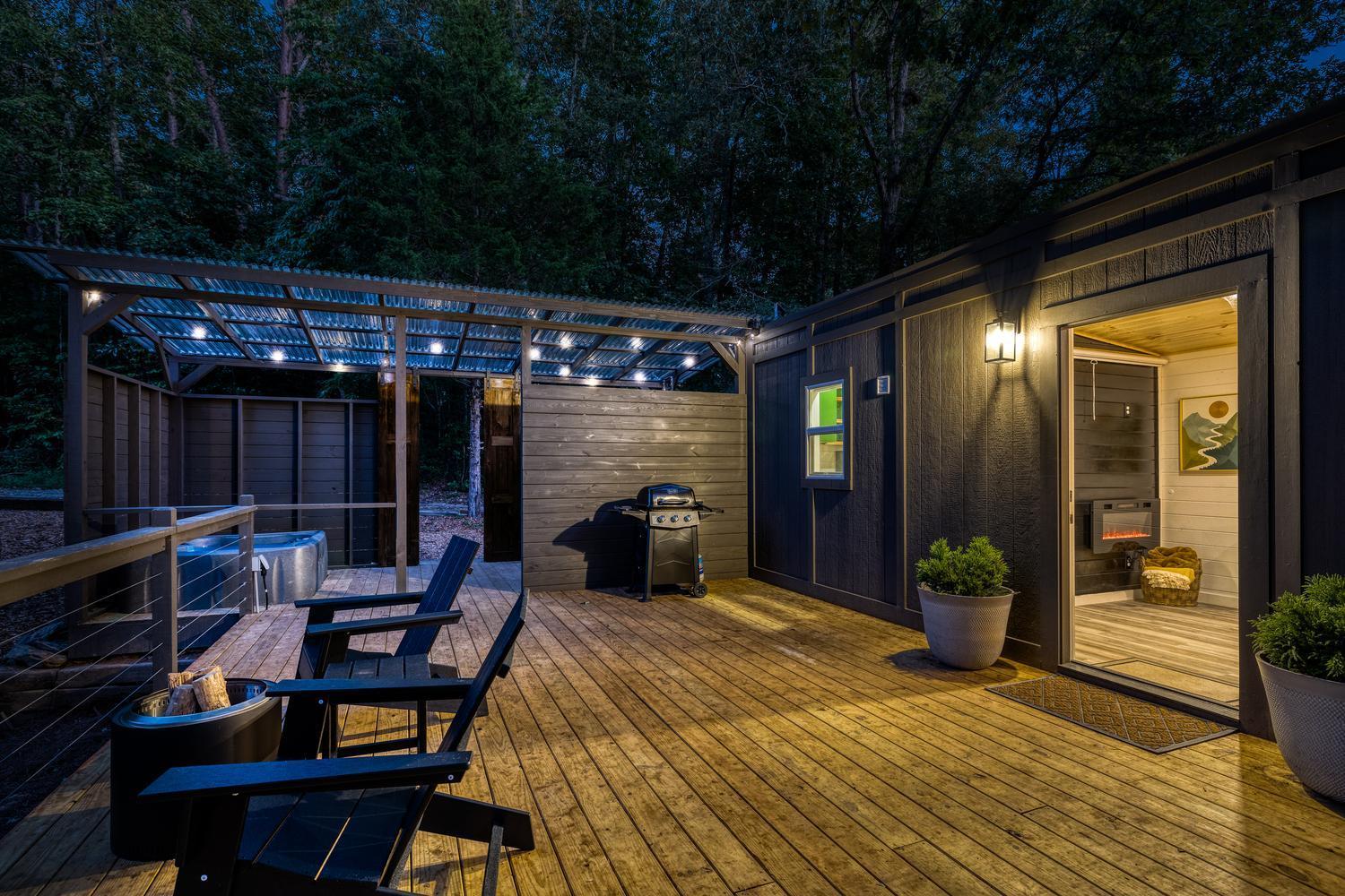 Couples Retreat: King Bed:Hot Tub:Firepit & More Blue Ridge Buitenkant foto