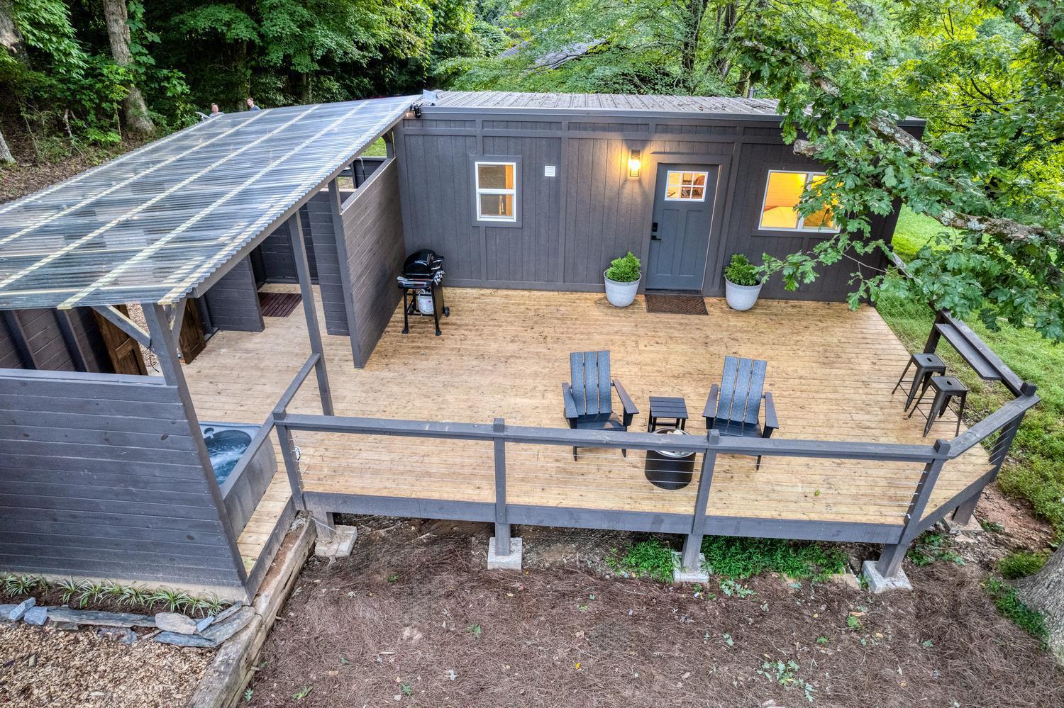Couples Retreat: King Bed:Hot Tub:Firepit & More Blue Ridge Buitenkant foto