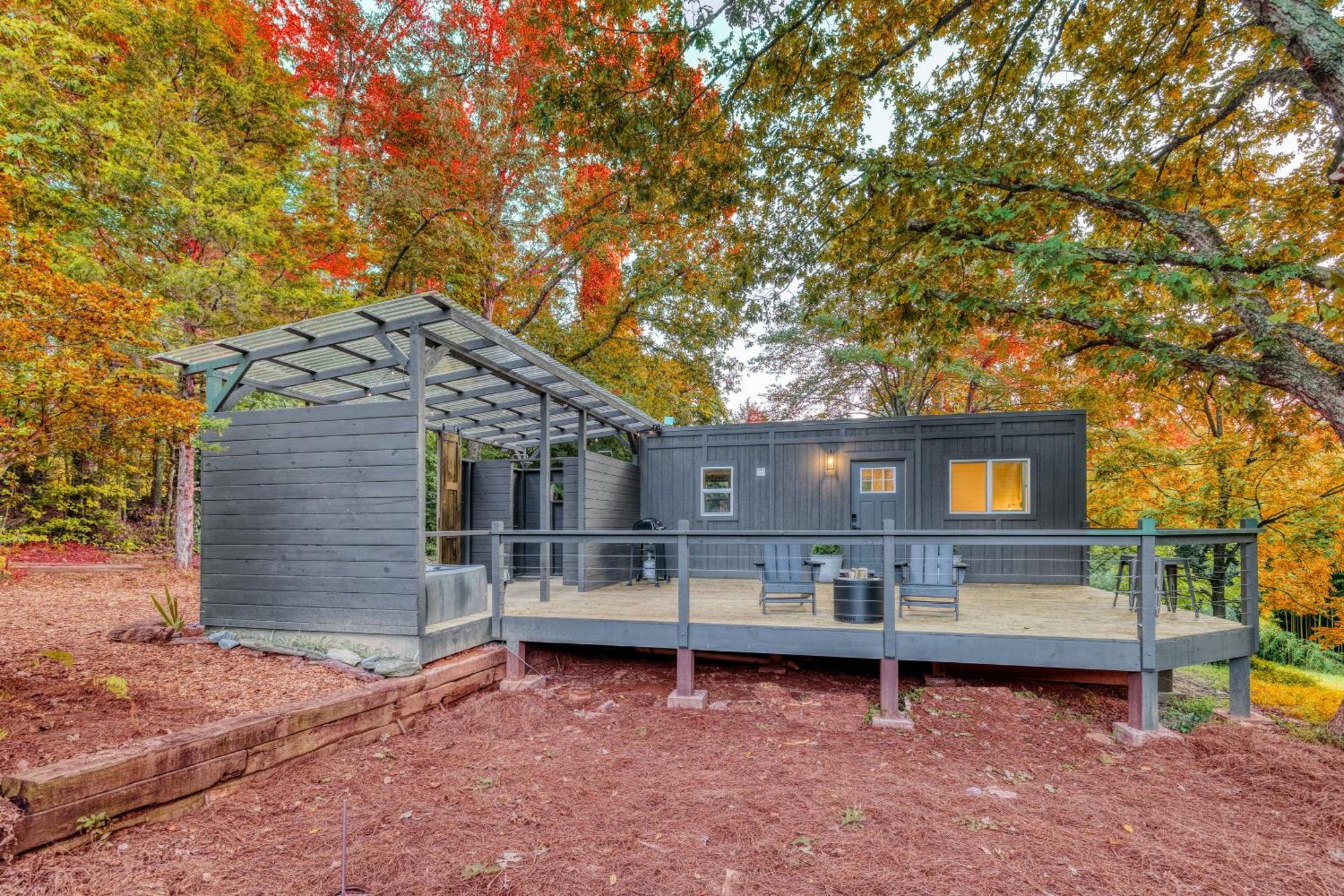 Couples Retreat: King Bed:Hot Tub:Firepit & More Blue Ridge Buitenkant foto